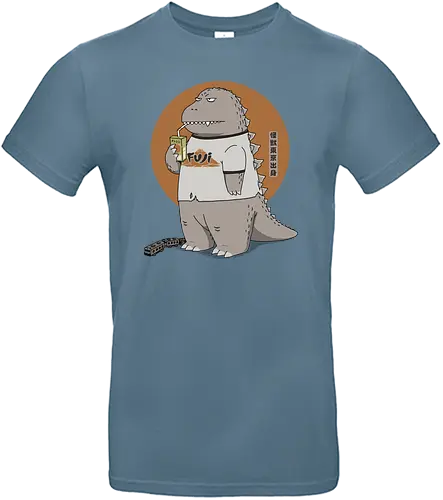 Kaiju from Japan - chibi kaiju, cute kaiju, classic kaiju, Kaiju, tokyo japan, mt. fuji, kaiju, japan kaiju, chibi godzilla, 1954 gojira, fuji japan, famous in japan, japanese monster - Standard T-Shirt