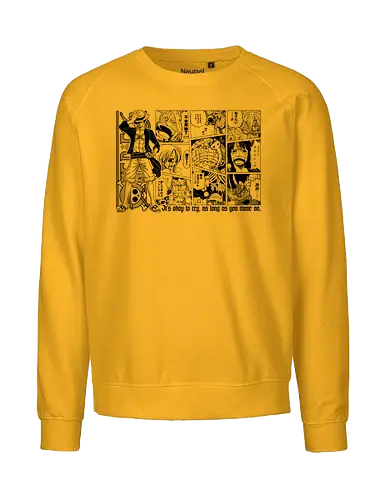 Anime Pirate - pirates, anime quote, inspirational, quote, pirate hunter, kuroashi, yonko, chopper, cat buglar, sunny go, going merry, anime, manga, otaku, weeb, jolly roger, comic art, manga drawing, anime artwork - Fairtrade Sweatshirt