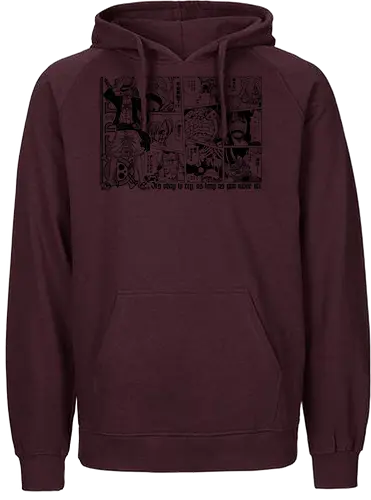 Anime Pirate - pirates, anime quote, inspirational, quote, pirate hunter, kuroashi, yonko, chopper, cat buglar, sunny go, going merry, anime, manga, otaku, weeb, jolly roger, comic art, manga drawing, anime artwork - Fairtrade Hoodie