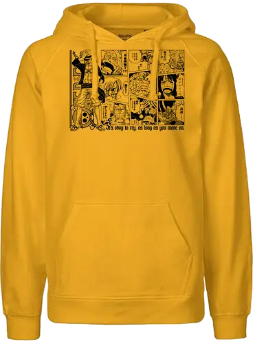 Anime Pirate - pirates, anime quote, inspirational, quote, pirate hunter, kuroashi, yonko, chopper, cat buglar, sunny go, going merry, anime, manga, otaku, weeb, jolly roger, comic art, manga drawing, anime artwork - Fairtrade Hoodie