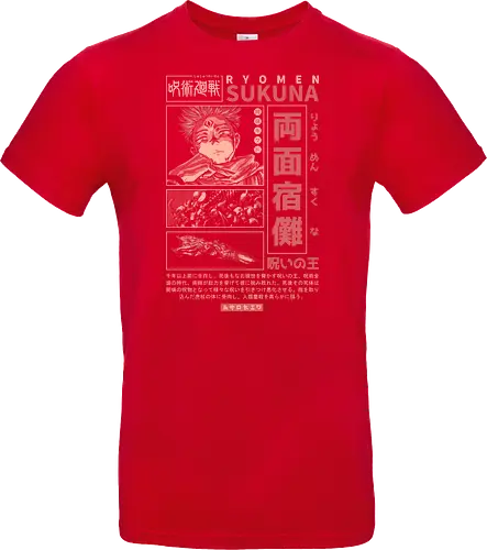 The King of Curses - cursed king, cursed finger, anime, senpai, dark fantasy, goth, manga, shonen, japanese, kanji, jujutsu, streetwear, otaku, weeb, hypebeast - Standard T-Shirt