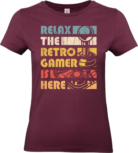 The Retro Gamer is here - demonigote, retro, vintage, gamer, pop - Standard T-Shirt (Women)