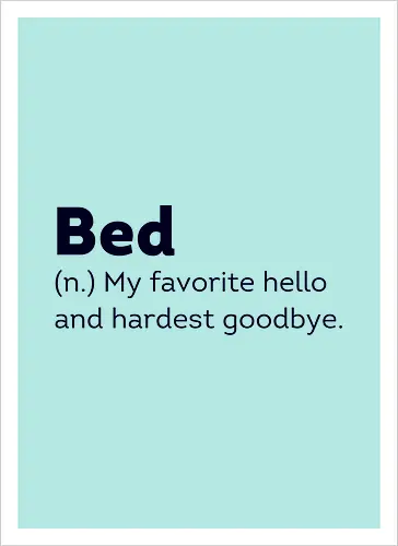 Bett Mein liebstes Hallo und der schwerste Abschied