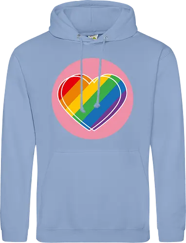 Pride Herz - Kreis - Standard Hoodie