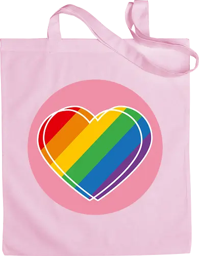Pride Herz - Kreis - Tote Bag