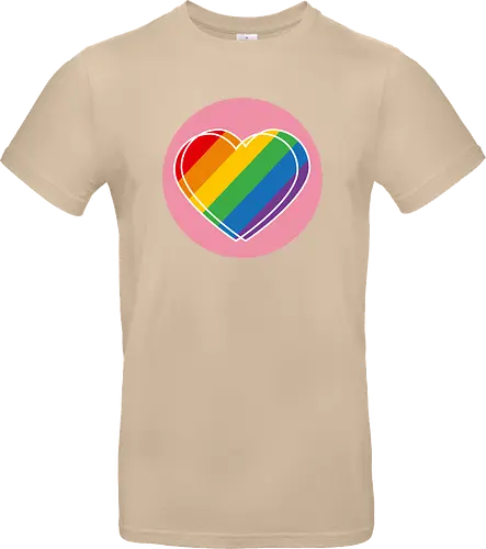 Pride Herz - Kreis - Standard T-Shirt