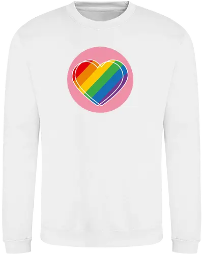 Pride Herz - Kreis - Sweatshirt