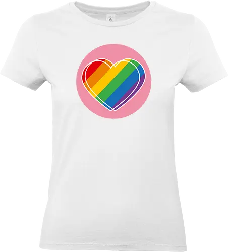 Pride Herz - Kreis - Standard T-Shirt (Women)