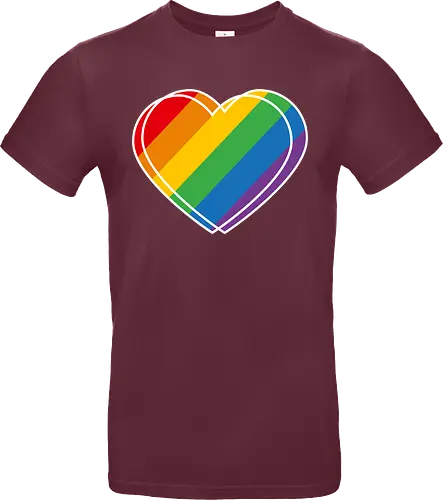 Pride Herz - Standard T-Shirt