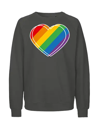 Pride Herz - Fairtrade Sweatshirt
