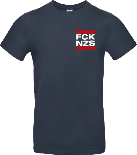 FCK NZS - Pocket - weiß - Standard T-Shirt