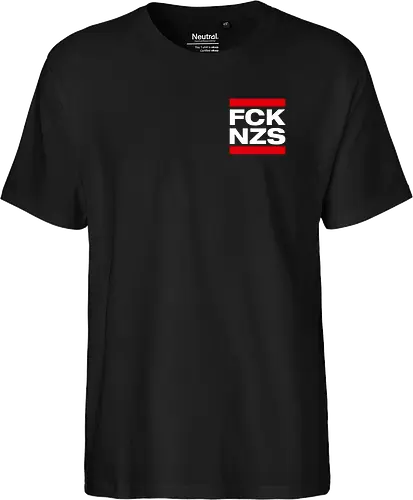 FCK NZS - Pocket - weiß - Fairtrade T-Shirt