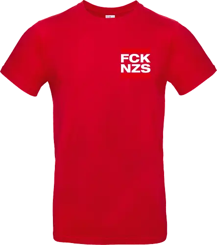 FCK NZS - Pocket - weiß - Standard T-Shirt
