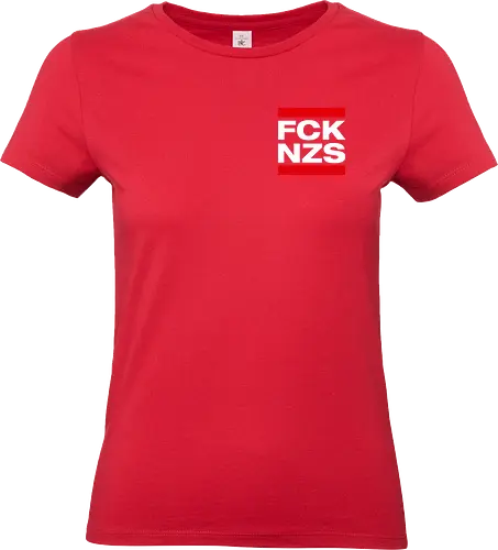 FCK NZS - Pocket - weiß - Standard T-Shirt (Women)