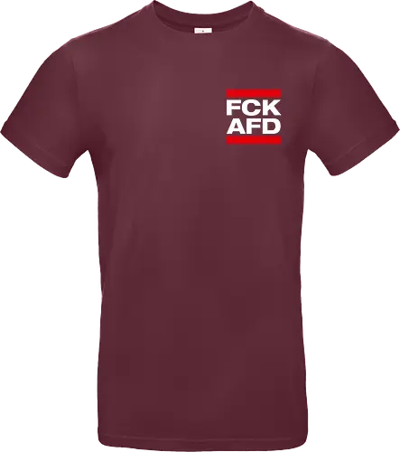 FCK AFD - Pocket - weiß - Standard T-Shirt
