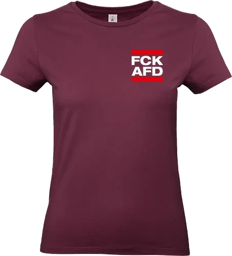 FCK AFD - Pocket - weiß - Standard T-Shirt (Women)