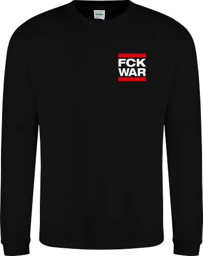 FCK WAR - Pocket - weiß