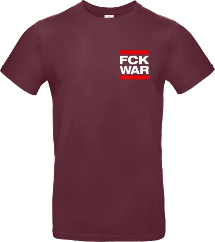 FCK WAR - Pocket - weiß