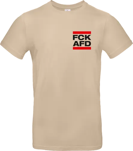 FCK AFD - Pocket - schwarz - Standard T-Shirt