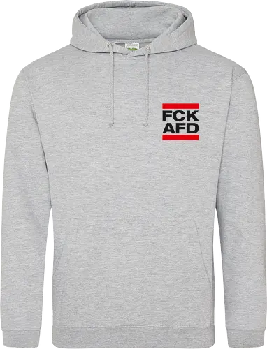 FCK AFD - Pocket - schwarz - Standard Hoodie