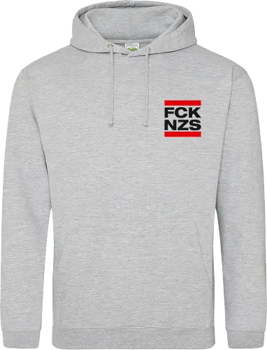 FCK NZS - Pocket - schwarz - Standard Hoodie