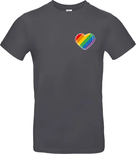 Pride Herz - Pocket - Standard T-Shirt