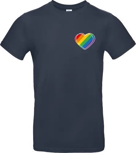 Pride Herz - Pocket - Standard T-Shirt