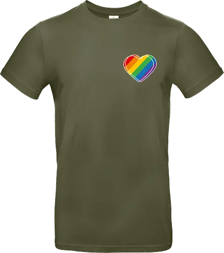 Pride Herz - Pocket - Standard T-Shirt