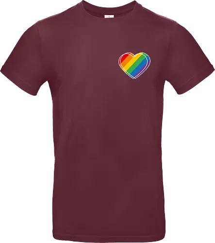 Pride Herz - Pocket - Standard T-Shirt