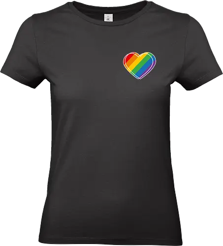 Pride Herz - Pocket - Standard T-Shirt (Women)