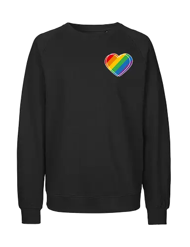 Pride Herz - Pocket - Fairtrade Sweatshirt