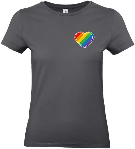 Pride Herz - Pocket - Standard T-Shirt (Women)