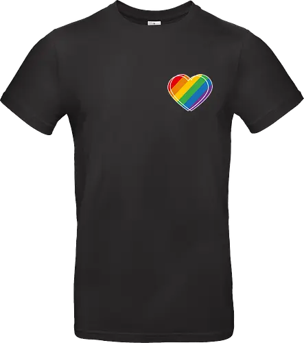 Pride Herz - Pocket - Standard T-Shirt