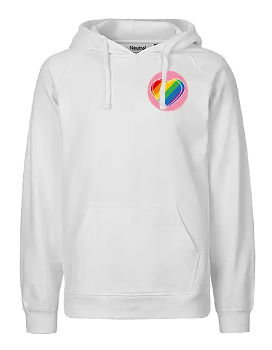 Pride Herz - Pocket - Kreis - Fairtrade Hoodie