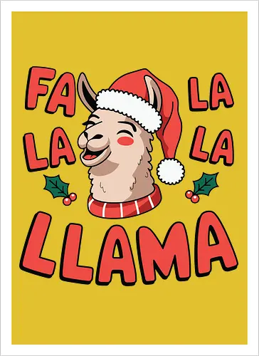 Fa la la la llama