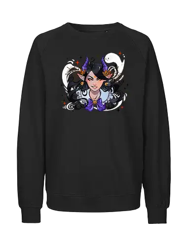 Trick or Treat! 2024 - halloween, pumpkin, ghost, character, anime - Fairtrade Sweatshirt