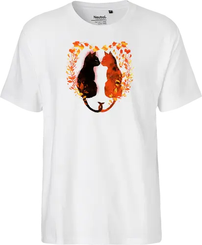 Cats,fall and love