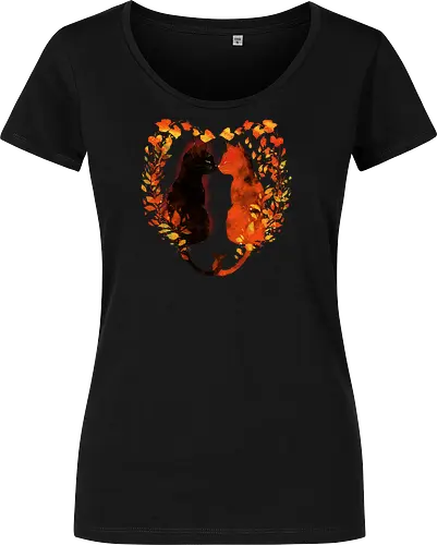 Cats,fall and love