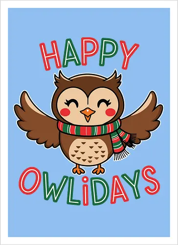  Happy Owlidays