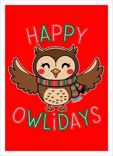  Happy Owlidays