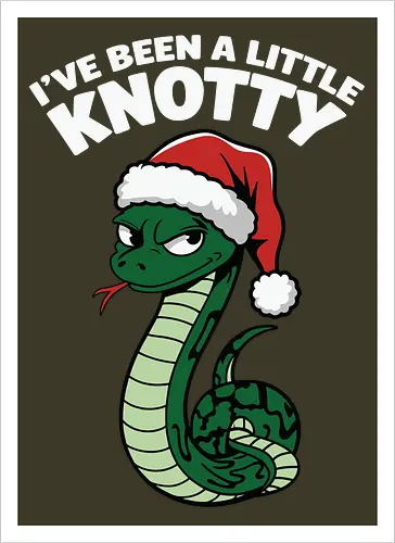 I've been a little knotty