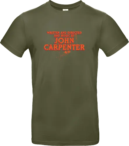 Written and directed and music by John Carpenter
