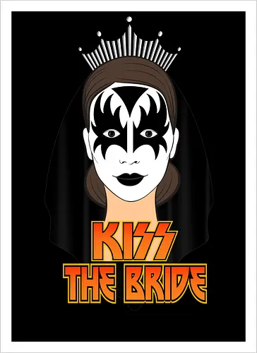 Kiss The Bride Rock Art