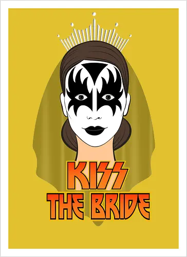 Kiss The Bride Rock Art