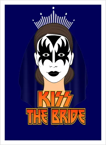 Kiss The Bride Rock Art