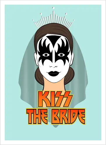 Kiss The Bride Rock Art