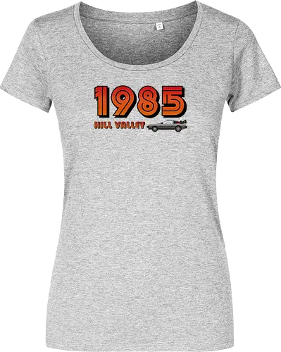 Hill Valley 1985 Vintage Art 