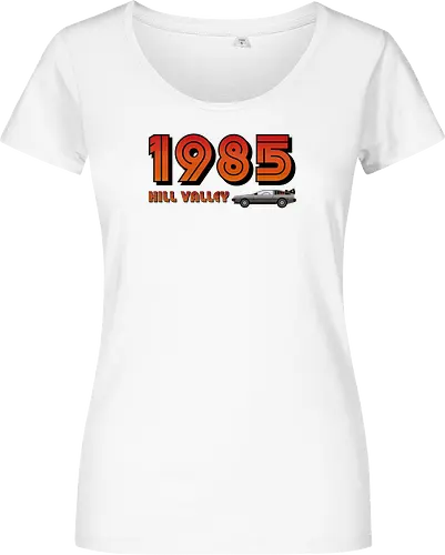 Hill Valley 1985 Vintage Art 