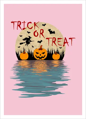 Trick Or Treat Halloween Art