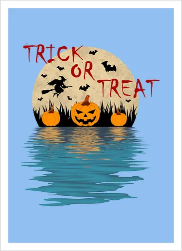 Trick Or Treat Halloween Art